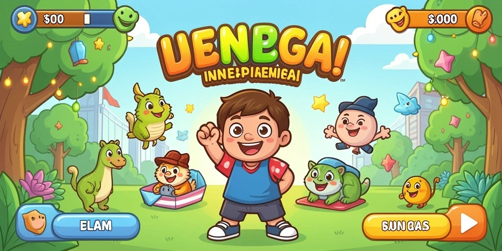 Tampilan level baru yang menantang dan penuh detail.