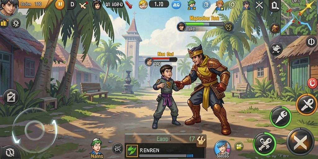 Fitur sosial yang mempererat komunitas gamers.