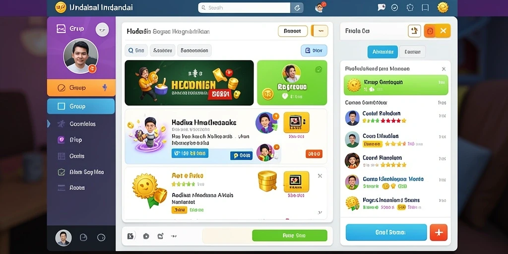 Ilustrasi sistem reward yang menggembirakan.