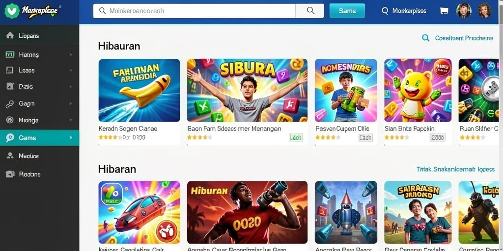 Tangkapan layar memperlihatkan mode Multiplayer yang seru.